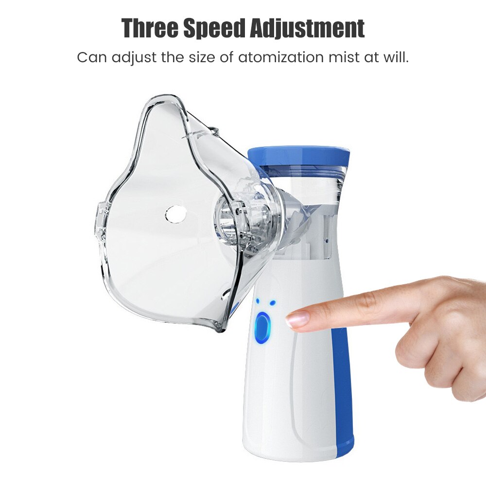 Medical Equipment Silent Nebulizer Mini Handheld Inhaler Inhalator Kids Adult Atomizer Nebulizador Portatil Mesh Nebulizadores